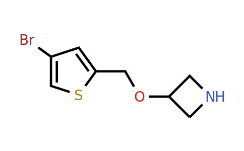 1309315-52-3 | 3-((4-Bromothiophen-2-yl)methoxy)azetidine