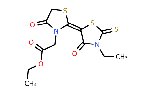 1309456-13-0 | Ethyl 2-(3'-ethyl-4,4'-dioxo-2'-thioxo-3',4,4',5-tetrahydro-2'H,3H-[2,5'-bithiazolylidene]-3-yl)acetate