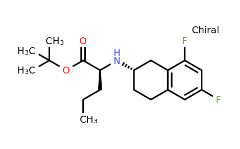 1309869-67-7 | L-Norvaline, N-[(2S)-6,8-difluoro-1,2,3,4-tetrahydro-2-naphthalenyl]-, 1,1-dimethylethyl ester