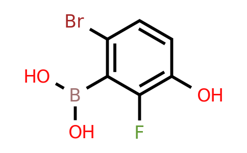 (6-Bromo-2-fluoro-3-hydroxyphenyl)boronic acid