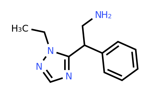 1310125-40-6 | 2-(1-Ethyl-1h-1,2,4-triazol-5-yl)-2-phenylethan-1-amine