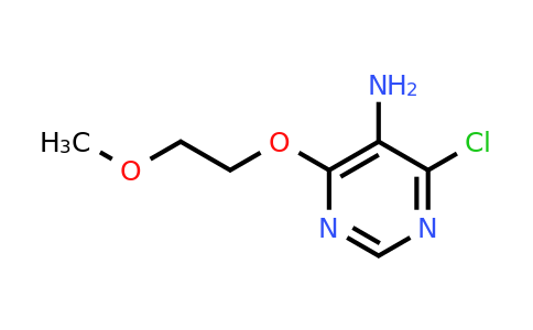 1310138-55-6 | 4-Chloro-6-(2-methoxyethoxy)pyrimidin-5-amine