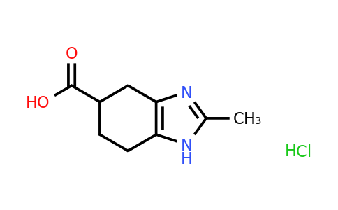 131020-46-7 | 2-Methyl-4,5,6,7-tetrahydro-1H-1,3-benzodiazole-5-carboxylic acid hydrochloride