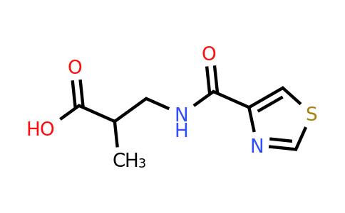 1310203-35-0 | 2-Methyl-3-(thiazole-4-carboxamido)propanoic acid
