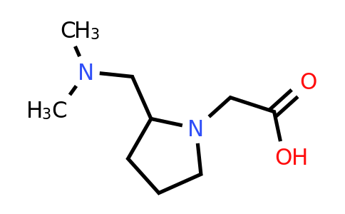 1310222-23-1 | 2-{2-[(dimethylamino)methyl]pyrrolidin-1-yl}acetic acid