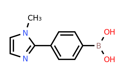 1310383-27-7 | (4-(1-Methyl-1H-imidazol-2-yl)phenyl)boronic acid