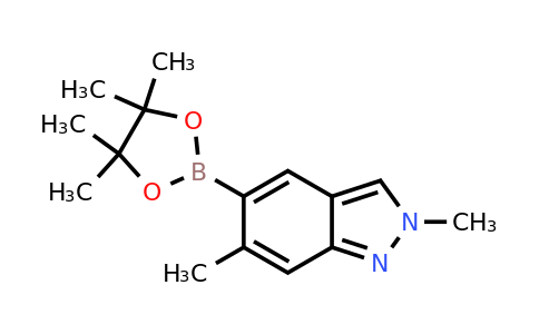 1310383-44-8 | 2,6-Dimethyl-5-(4,4,5,5-tetramethyl-1,3,2-dioxaborolan-2-yl)-2H-indazole