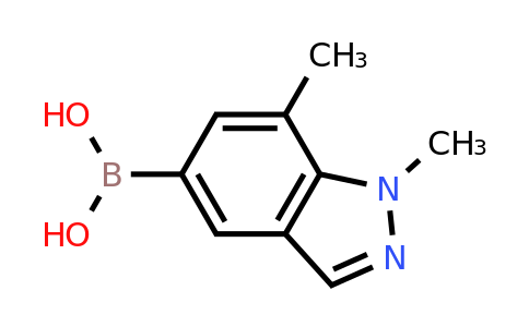 1310383-75-5 | (1,7-Dimethyl-1H-indazol-5-yl)boronic acid