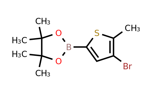 1310404-98-8 | 2-(4-Bromo-5-methylthiophen-2-yl)-4,4,5,5-tetramethyl-1,3,2-dioxaborolane