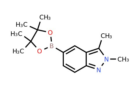 1310405-33-4 | 2,3-Dimethyl-5-(4,4,5,5-tetramethyl-1,3,2-dioxaborolan-2-yl)-2H-indazole