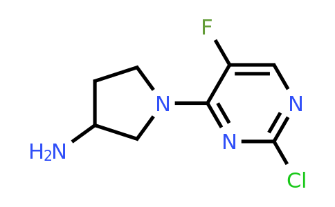 1310558-47-4 | 1-(2-Chloro-5-fluoropyrimidin-4-yl)pyrrolidin-3-amine