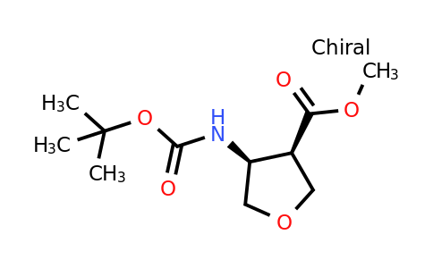 1310708-60-1 | Methyl cis-4-{[(tert-butoxy)carbonyl]amino}oxolane-3-carboxylate