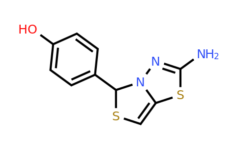 1310810-99-1 | 4-(2-Amino-5H-thiazolo[4,3-b][1,3,4]thiadiazol-5-yl)phenol