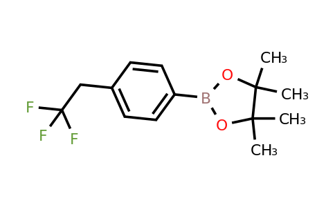 4,4,5,5-Tetramethyl-2-(4-(2,2,2-trifluoroethyl)phenyl)-1,3,2-dioxaborolane