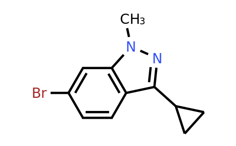 1311197-86-0 | 6-Bromo-3-cyclopropyl-1-methylindazole