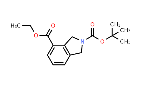 1311254-39-3 | 2-(tert-Butyl) 4-ethyl isoindoline-2,4-dicarboxylate