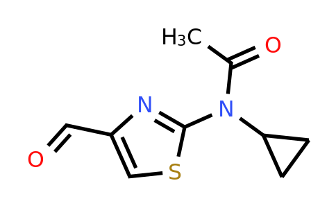 1311313-89-9 | n-Cyclopropyl-N-(4-formyl-1,3-thiazol-2-yl)acetamide