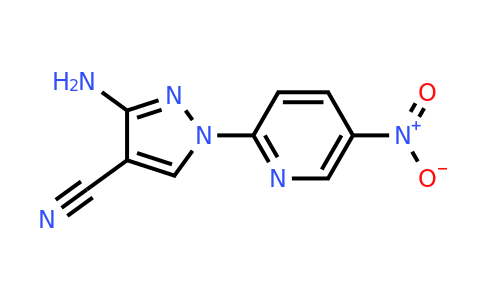 3-Amino-1-(5-nitropyridin-2-yl)-1h-pyrazole-4-carbonitrile