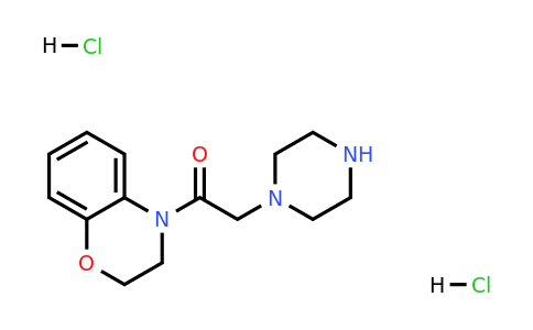 1311317-96-0 | 1-(3,4-Dihydro-2h-1,4-benzoxazin-4-yl)-2-(piperazin-1-yl)ethan-1-one dihydrochloride