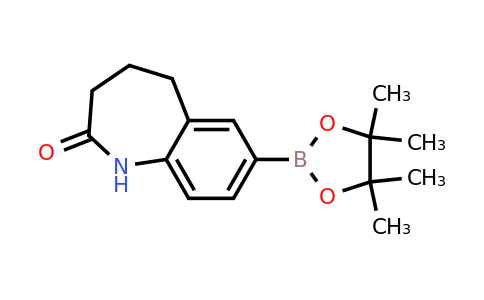 1312005-59-6 | 7-(4,4,5,5-Tetramethyl-1,3,2-dioxaborolan-2-yl)-4,5-dihydro-1H-benzo[b]azepin-2(3H)-one