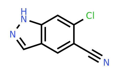 1312008-67-5 | 6-Chloro-1H-indazole-5-carbonitrile