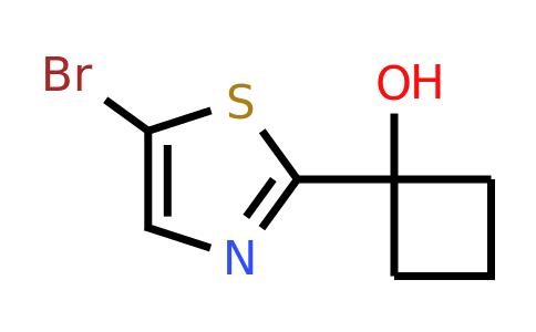 1312534-98-7 | 1-(5-Bromothiazol-2-yl)cyclobutan-1-ol