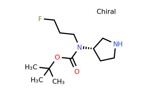 1312756-09-4 | tert-butyl N-(3-fluoropropyl)-N-[(3S)-pyrrolidin-3-yl]carbamate