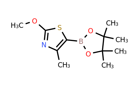 1312762-47-2 | 2-Methoxy-4-methyl-5-(4,4,5,5-tetramethyl-1,3,2-dioxaborolan-2-yl)thiazole