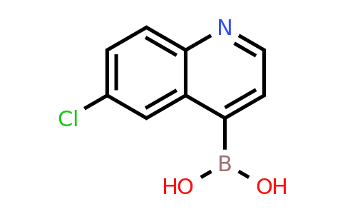 1312794-10-7 | (6-Chloroquinolin-4-yl)boronic acid