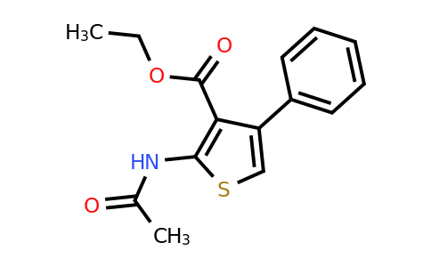 13130-37-5 | Ethyl 2-acetamido-4-phenylthiophene-3-carboxylate