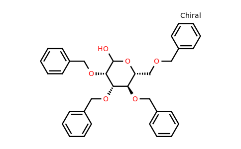 (3S,4S,5R,6R)-3,4,5-tris(Benzyloxy)-6-((benzyloxy)methyl)tetrahydro-2H-pyran-2-ol