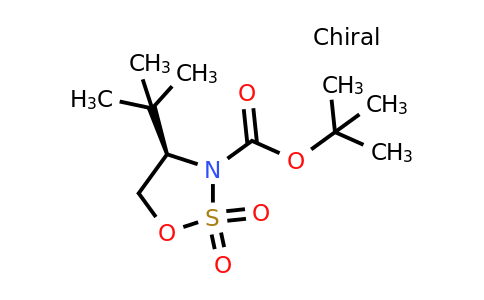 tert-Butyl (R)-4-(tert-butyl)-1,2,3-oxathiazolidine-3-carboxylate 2,2-dioxide