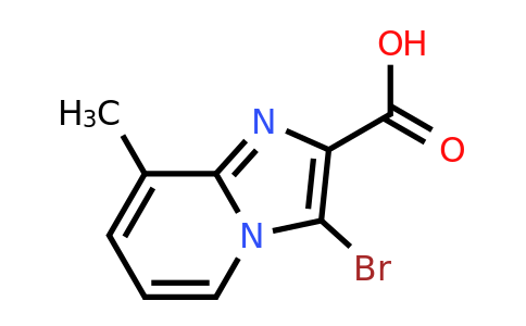 1313712-29-6 | 3-Bromo-8-methyl-imidazo[1,2-a]pyridine-2-carboxylic acid