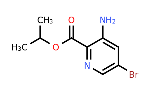1313738-67-8 | Propan-2-yl 3-amino-5-bromopyridine-2-carboxylate