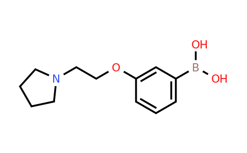 1313761-13-5 | (3-(2-(Pyrrolidin-1-yl)ethoxy)phenyl)boronic acid