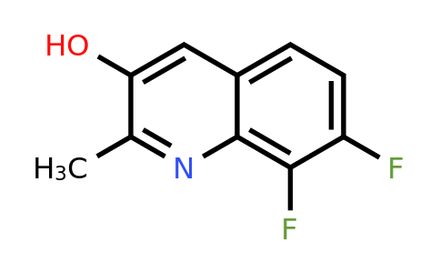 1314012-50-4 | 7,8-Difluoro-2-methylquinolin-3-ol