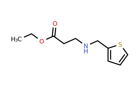 131436-68-5 | Ethyl 3-{[(thiophen-2-yl)methyl]amino}propanoate