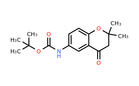 1314406-17-1 | tert-Butyl n-(2,2-dimethyl-4-oxo-3,4-dihydro-2h-1-benzopyran-6-yl)carbamate