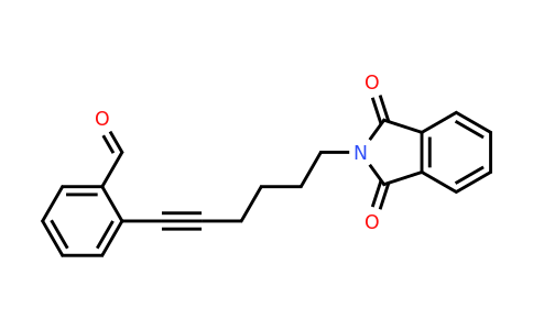 1314743-10-6 | 2-[6-(1,3-Dioxo-2,3-dihydro-1H-isoindol-2-yl)hex-1-yn-1-yl]benzaldehyde