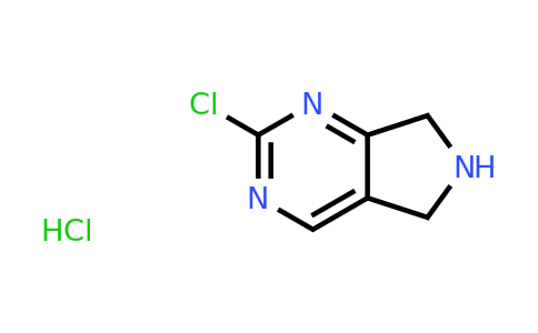 1314790-85-6 | 2-Chloro-5H,6H,7H-pyrrolo[3,4-d]pyrimidine hydrochloride