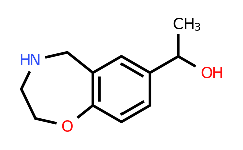 1314913-84-2 | 1-(2,3,4,5-Tetrahydro-1,4-benzoxazepin-7-yl)ethanol