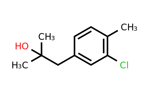1-(3-Chloro-4-methylphenyl)-2-methylpropan-2-ol