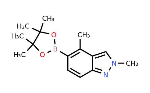 1315335-61-5 | 2,4-Dimethyl-5-(4,4,5,5-tetramethyl-1,3,2-dioxaborolan-2-yl)-2H-indazole
