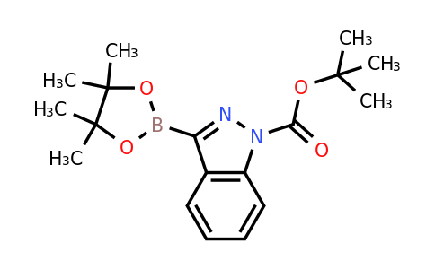 1315341-80-0 | tert-Butyl 3-(4,4,5,5-tetramethyl-1,3,2-dioxaborolan-2-yl)-1H-indazole-1-carboxylate