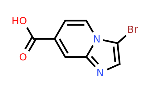 1315360-75-8 | 3-Bromoimidazo[1,2-a]pyridine-7-carboxylic acid