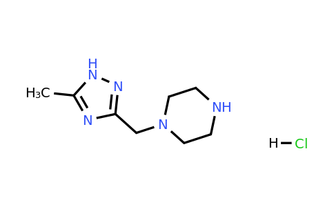 1315366-39-2 | 1-[(5-methyl-1h-1,2,4-triazol-3-yl)methyl]piperazine hydrochloride