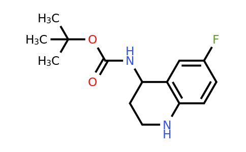 Tert-butyl (6-fluoro-1,2,3,4-tetrahydroquinolin-4-yl)carbamate