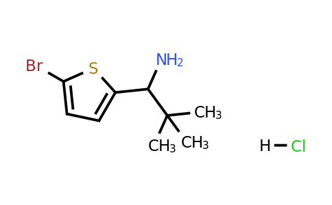 1315367-76-0 | 1-(5-Bromothiophen-2-yl)-2,2-dimethylpropan-1-amine hydrochloride