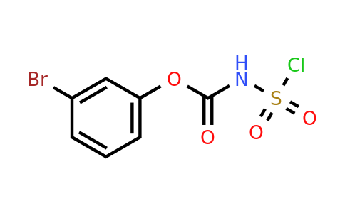 3-Bromophenyl (chlorosulfonyl)carbamate