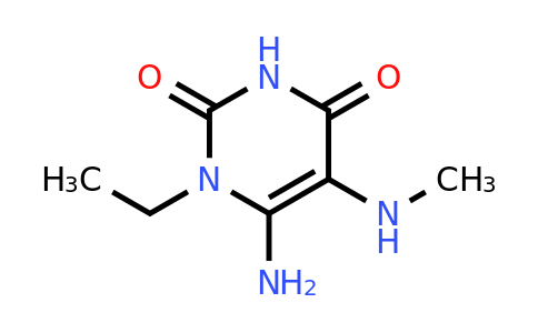 131598-65-7 | 6-Amino-1-ethyl-5-(methylamino)-1,2,3,4-tetrahydropyrimidine-2,4-dione